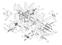 Page B Diagram and Parts List for 31AE753F401 1998 Yard Man Snow Blower